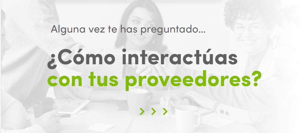 Trabaja en conjunto con tus proveedores